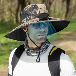 Gorra de Pesca con Doble Ventilador, Carga Solar y USB, Sombrero Refrigerante para Pescadores, Ajustable, para Verano y Actividades al Aire Libre - Product Image 5