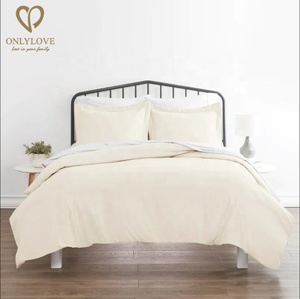 Juego de sábanas de Lyocell de bambú orgánico, sábanas de lino de bambú 100%, funda de edredón, ropa de cama - Product Image 4