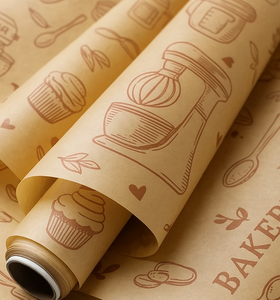 Tùy chỉnh không dính không thấm mỡ dùng một lần nhà bếp BBQ nướng giấy da giấy Jumbo cuộn 50 mét - Product Image 2