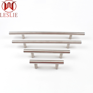 Support Personnalisation Barre en T Poignées de cuisine solides Armoires Acier inoxydable Or Tiroir Poignée de porte - Product Image 6