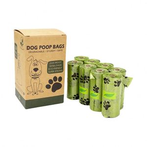 Échantillon Gratuit – Sacs à Déchets pour Chiens Écologiques avec Logo Personnalisé, Impression ODM/OEM, Couleur Noire Intense, Petits Sacs à Crottes pour Chiens avec Poignée - Product Image 6