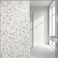 Carreaux de céramique imitation terrazzo mat 600*1200, antibactériens, antidérapants, isolants thermiques, pour sols et murs intérieurs d'hôpitaux et d'hôtels