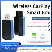 Vente en gros 5GHz WiFi universel Smart filaire vers adaptateur CarPlay sans fil OEM ODM Android Auto Dongle pour voitures Apple CarPlay