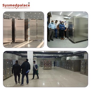Réfrigérateur <span class=keywords><strong>mortuaire</strong></span> Sysmedpalace pour hôpital et salon funéraire, congélateur pour 3 corps - Product Image 6