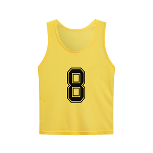 Chaleco Deportivo Reversible sin Mangas, 100% Poliéster, de Secado Rápido, para Entrenamiento de Fútbol, con Estampado por Transferencia de Calor, Unisex para Adultos - Product Image 4