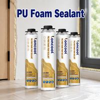 Mousse polyuréthane LONCOOL Fix All Construction, forte adhérence, 750 ml, adhésif polyuréthane en spray, mousse PU pour fenêtres, portes, cadres