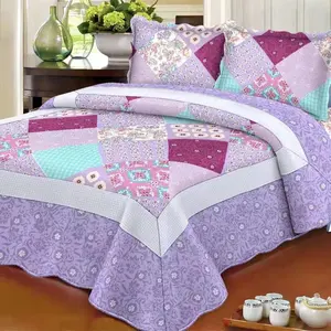 波西米亚双人大床大号商用床罩被子绗缝床罩套装豪华双人大床