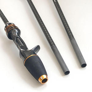 Canne à <span class=keywords><strong>pêche</strong></span> de voyage en carbone Alpha 1.72-1.85M 24T, 1.5 brins, plug-in M/MH, <span class=keywords><strong>pour</strong></span> jigging et <span class=keywords><strong>pêche</strong></span> au calmar - Product Image 5