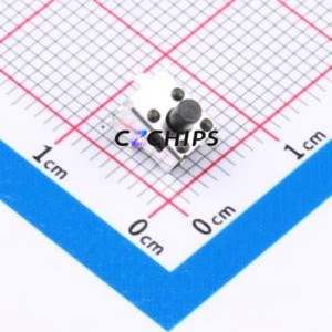 TP12722650 Tactile Switch SMD Switch Single Pole Single Throw Round Button 2.6N Horizontal Mount - Product Image 1