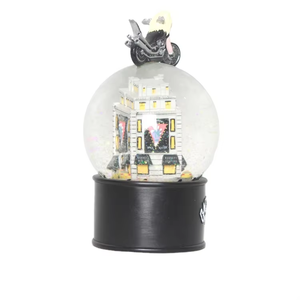 Hot Selling New York Resin Music Box Custom Halloween Folk <b>Art</b> <b>Snow</b> Globe with Painted Ornaments for Christmas Gifts Crafts - Product Image 1