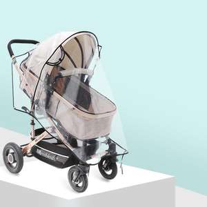 Housse de protection contre les intempéries, coupe-vent et imperméable pour poussette de voyage, landau, chariot de bébé – Produit intelligent pour la maison (vente en gros) - Product Image 6