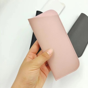 מדגם משלוח מהיר חינם משקפיים במקרה של משקפי שמש pu שרוול תיק עור נרתיק רך ב מחזיק משקפיים - Product Image 1