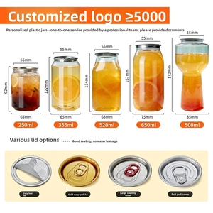 Fabricante con Stock Disponible Ofrece Botellas <span class=keywords><strong>de</strong></span> Plástico PET Cilíndricas <span class=keywords><strong>de</strong></span> 350ml y 500ml para Bebidas, Té con Leche y Agua con Gas - Product Image 1