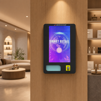 Distributeur automatique de tabac mural extérieur Zhongda, intelligent, en libre-service, avec écran 32 pouces, acceptant plusieurs modes de paiement, SDK basé sur le cloud