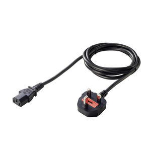 Câble d'alimentation C13 vers prise UK 5A 1,8M pour l'électronique grand public - Product Image 1