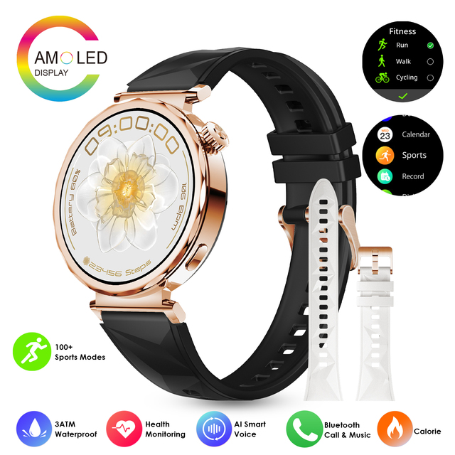 Reloj Conectar 1.32inch Moda Ultra-delgado SmartWatch ChatGpt Mujer Salud Seoras Impermeable Reloj Inteligente Para Mujeres