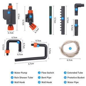 حوض السمك, حوض السمك ، حوض السمك ، فلتر خارجي ، 6 واط ، مضخة لأحواض السمك - Product Image 4