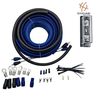 Kit de Cableado de Alta Calidad para Amplificador de Subwoofer de Audio para Automóvil, <span class=keywords><strong>Cable</strong></span> de Audio para Automóvil de <span class=keywords><strong>Calibre</strong></span> 4, Kit de Cableado de Amplificador de <span class=keywords><strong>Calibre</strong></span> 4 - Product Image 5
