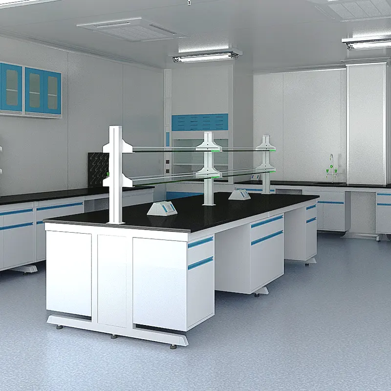 Manufacturer School Student Epoxy Resin Table Top Chemical Lab Furniture School Laboratory Furniture