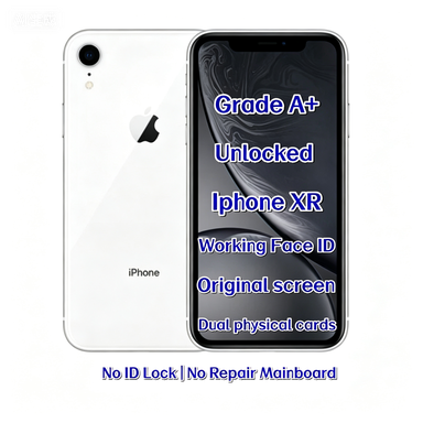 Wholesale iPhone XR 128GB White Unlocked Original Mobile Phone Face ID Factory Supplier Bulk Order