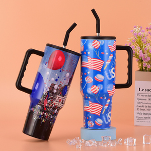 Ý tưởng sản phẩm mới 2026 công suất lớn đơn giản Tumblers Logo OEM/ODM thể thao ngoài trời bán buôn 40oz màu 3D Tumbler - Product Image 1