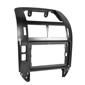 Per VW <span class=keywords><strong>Polo</strong></span> 2004-2011 Car Stereo Radio Audio Dashboard DVD CD Fascia Plate Panel Frame sostituzione - Product Image 3
