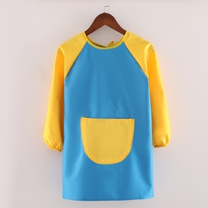 Nouvelle conception, <span class=keywords><strong>tablier</strong></span> de cuisine amusant et mignon pour enfants, garçons et filles, <span class=keywords><strong>jaune</strong></span> et marron - Product Image 3