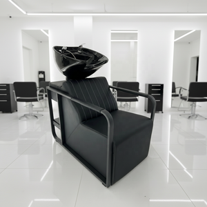 Chaises de salon de coiffure avec lavabo, vente directe d'usine professionnelle - Product Image 3