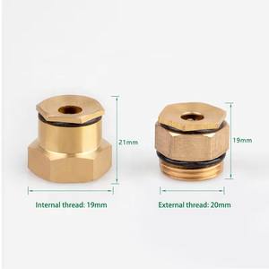 فوهة رش نحاسية قابلة للتعديل مقاس 1/2 بوصة، رشاش دقيق للري في الحدائق - Product Image 6