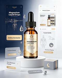 Gocce di Magnesio Liquido per Adulti Personalizzate |   Integratore Alimentare Certificato GMP OEM/ODM |   Supporto per il Sonno e la Salute Cardiaca - Product Image 3