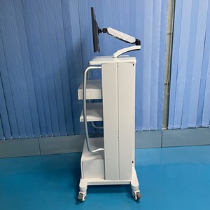 Carrito de Ultrasonido Médico <span class=keywords><strong>NBRIDGE</strong></span> NBR-NT-01 Personalizable, Carro Portátil para Hospital, Soporte VESA para Computadora, Capacidad de Carga de 300 lb - Product Image 5