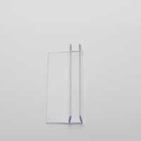 Joint latéral et inférieur de porte de douche quadrant sans cadre super clair de type F