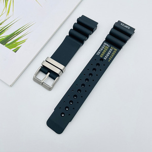 Bracelet de montre en caoutchouc fluoré FKM ND Limits Diving à dégagement rapide avec barre à ressort 20 22 24 mm, étanche pour la plongée en haute mer, haute résistance - Product Image 4