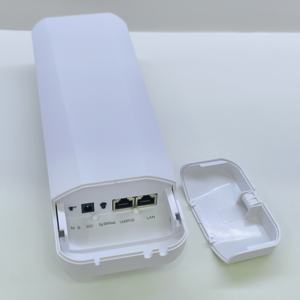 ODM IP65กลางแจ้งสะพาน CPE ออกแบบกันน้ำได้ถึง3กม. 300Mbps 5.8G สะพานไร้สาย - Product Image 2