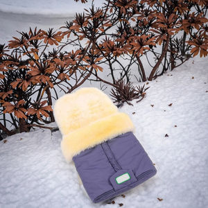 <span class=keywords><strong>Sacco</strong></span> Nanna per Passeggino in Materiale di Pecora di Alta Qualità per l'Inverno 90x70x40cm - Product Image 6