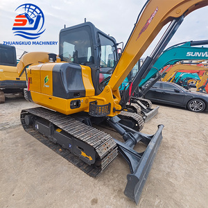 Mini-excavatrice officielle de 6 tonnes XE60DA, mini-excavatrice rétro compacte d'occasion à vendre - Product Image 3