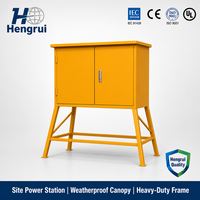 Boîte de distribution portable étanche IP66, panneau d'alimentation mobile, structure légère et compacte, prise de courant temporaire extérieure
