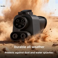 Adaptateur NACS vers CCS1 DC 300A, étanche IP65, connecteur de charge rapide DC, adaptateur de chargeur de voiture, adaptateur de surchargeur pour véhicules électriques CCS1