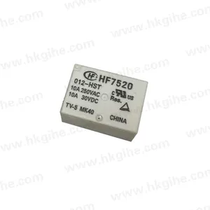 Vente chaude 12VDC 16A 4pin relais HF7520 012-HST pour les grossistes