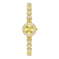 Jam Tangan Wanita BS Bee Sister FA1864 Gypsophila CZ Diamond Flower, Mewah Ringan, Eksklusif, Niche, High-end