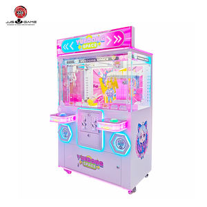 Máquina de Brindes de Arcade Operada por Moeda 2026, Sistema de Leitor de Cartão, Mini Máquina de Garras Dupla, Combo de Máquina de Clipe em Metal e Plástico - Product Image 3