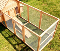 Meilleure Vente Usine Gros Personnalisé Moderne Imperméable Bois Grand Luxe Poulailler Cage à Poules Jardin Arrière-cour