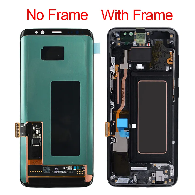 पूर्ण मूल फोन टच प्रतिस्थापन s8 प्लस एलसीडी स्क्रीन s8 प्रदर्शन सैमसंग गैलेक्सी टैब के लिए