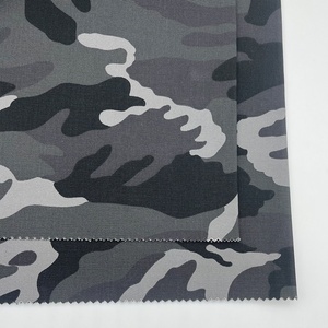 Textiles Fabric Manufacturer Polyester Cotton Woven <strong>Canvas</strong> Water Repellent Tactical <strong>Uniform</strong> Grey M81 Woodland Camouflage Fabric - Product Image 3