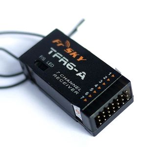 Récepteur FrSky TFR6-A 2.4G 7CH avec connecteurs horizontaux, <span class=keywords><strong>compatible</strong></span> <span class=keywords><strong>Futaba</strong></span> FASST, télécommande pour modèles RC - Product Image 3