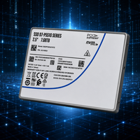 7.68TB D7 P5510 NVMe SSD Server PCIe 4.0 U.2 SFF 2.5 Inch Enterprise Kapasitas Tinggi untuk Pusat Data Teruji
