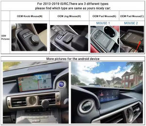 YZG <span class=keywords><strong>Android</strong></span> 10 64GB inalámbrico Carplay de pantalla <span class=keywords><strong>Auto</strong></span> reproductor Multimedia Unidad de <span class=keywords><strong>Android</strong></span> para <span class=keywords><strong>Lexus</strong></span> RC es 350 F 300h 200T 2013 - 2019 - Product Image 3