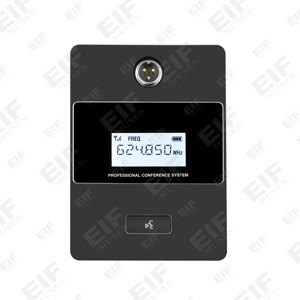 Micrófono de Mesa de Alta Sensibilidad, 8 Canales UHF, Micrófono Profesional de Cuello de Cisne para Sala de Reuniones - Product Image 2