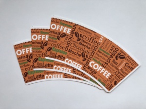 Top Trung Quốc nhà máy giá bán buôn 9oz cấp thực phẩm Cốc giấy nguyên liệu PE tráng cốc giấy fan hâm mộ cho trà cốc cà phê - Product Image 3