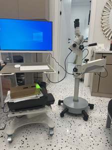 Colposcope optique Colposcope binoculaire KN-2200B équipé d'une caméra CCD Tête binoculaire à 45 ou 0 degrés Grossissement en 5 étapes - Product Image 6